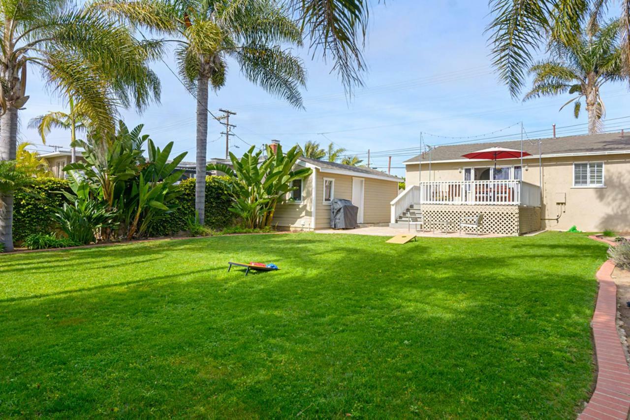 Ultimate Beach Bungalow - 1 Block From Beach - Huge Backyard Carlsbad Exteriér fotografie